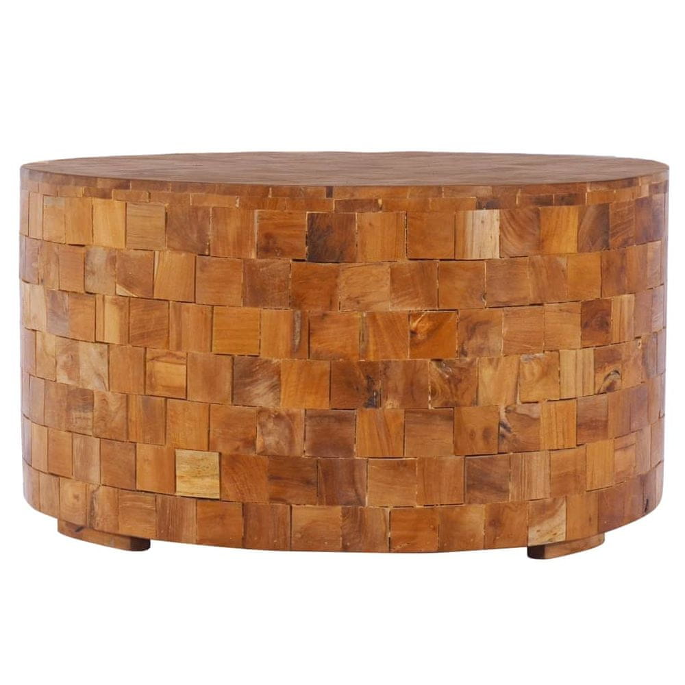 Vidaxl Konferenčný stolík 60x60x35 cm masívne teakové drevo